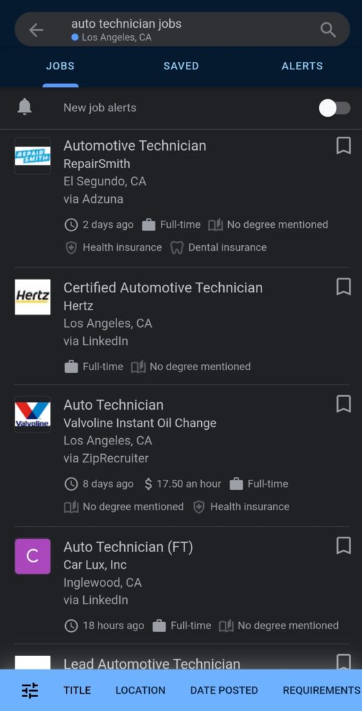 Auto Technician Jobs All you need to know