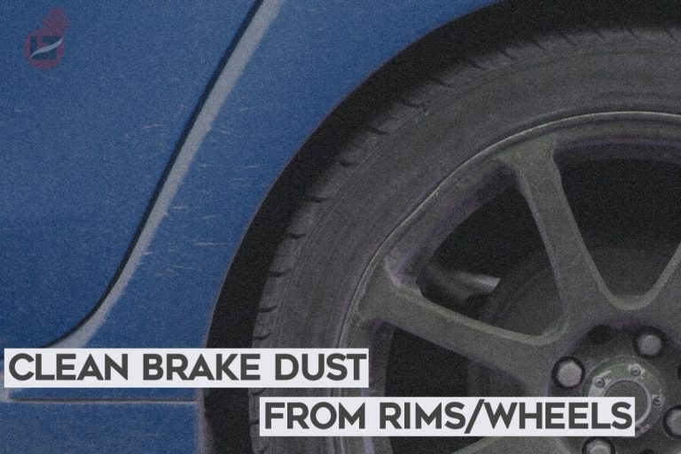Clean Brake Dust off Rims