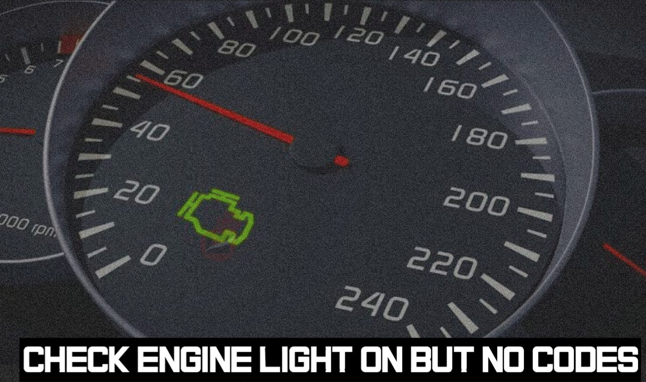why would my check engine light come on but no codes